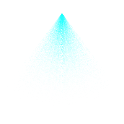 Cyan Body Spot Light Halo Aura