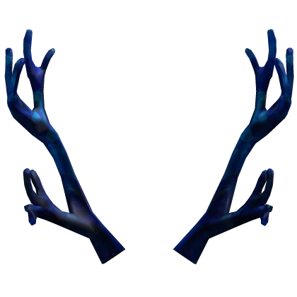 Midnight Blue Sparkle Time Antlers