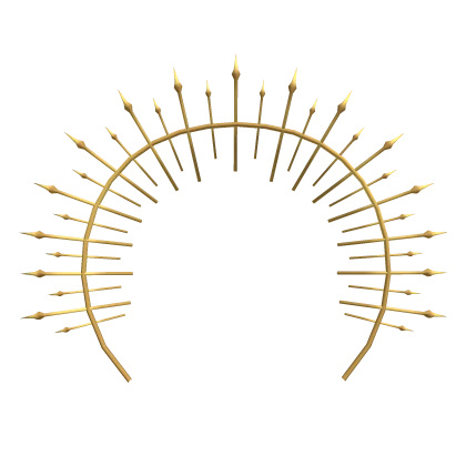 Gold Ethereal headpiece