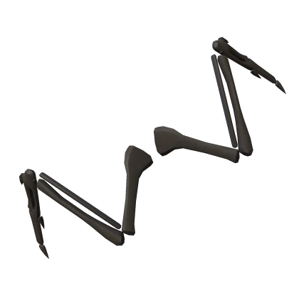 Blackened Bird Wing Bones