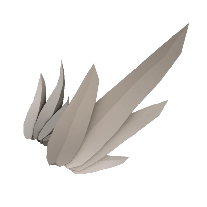 White Bird Head Feathers