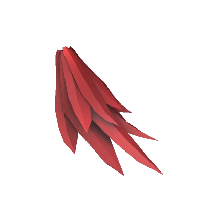 Red Bird Tail Feathers