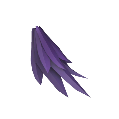 Purple Bird Tail Feathers