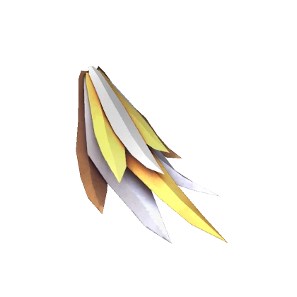 Metal Bird Tail Feathers