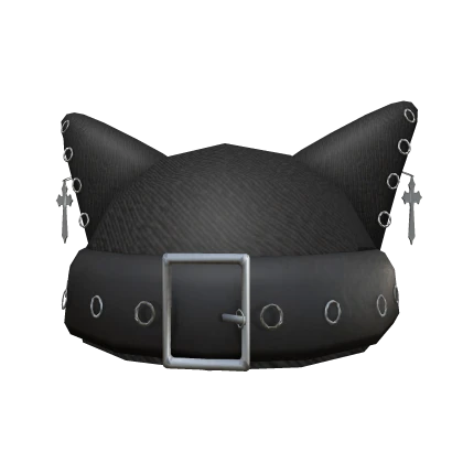 Punk Goth Cat Ears Hat