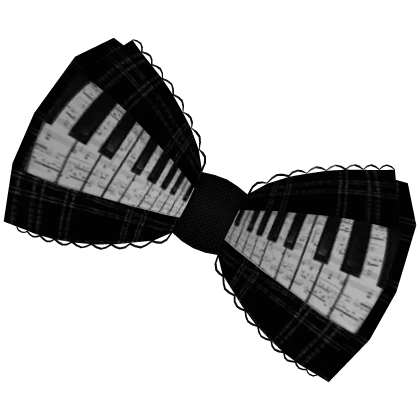 Oversized Scene Emo Vkei Piano Bow