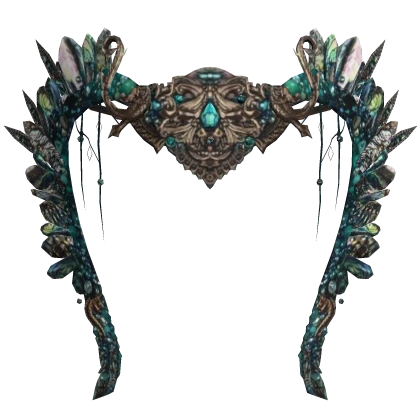 Deep Sea Crystal Fantasy Crown 
