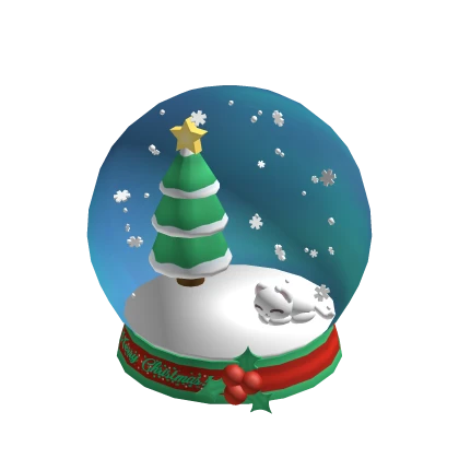 Christmas Magical Snow Globe🎄