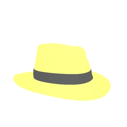 Yellow Neon Fedora