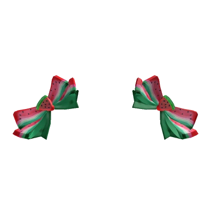 🍉Bella's Princess Watermelon Double Bows!