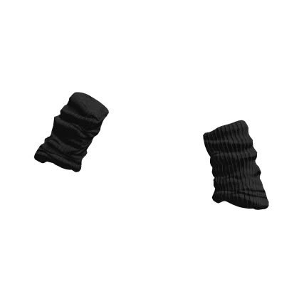 Soft Cute Arm Warmers (Black)