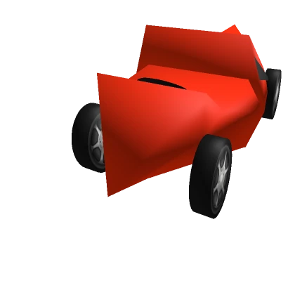 Red Vintage Racing Car Mount