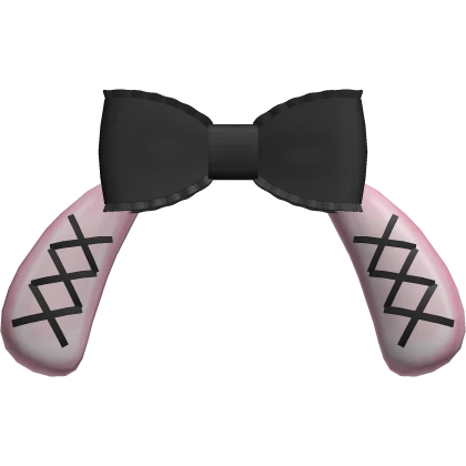 ꒰♡꒱ kawaii jirai kei lace bunny ears bow headband