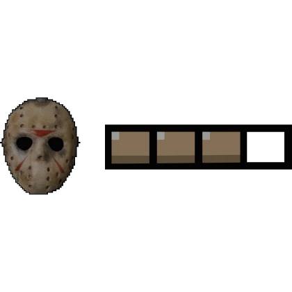 (CODE: FRIDAY13) Halloween Jason Mask 8-Bit Hp Bar