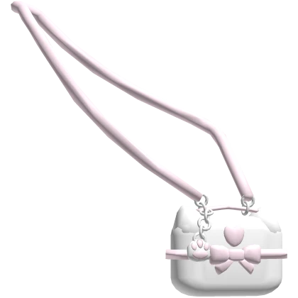 ♡ Kawaii White Cat Purse 