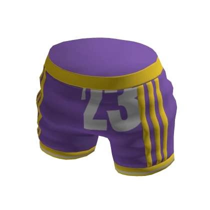 adidas Basketball Zip-Up Shorts Yellow & Purple