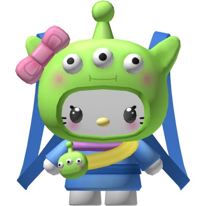 ꒰ cute alien kitty backpack 3.0 ♡꒱