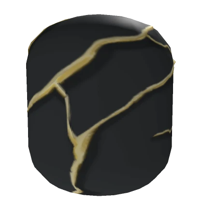 Kintsugi Faceless Head Black