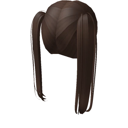 ɞ | kawaii brown pigtails (base)