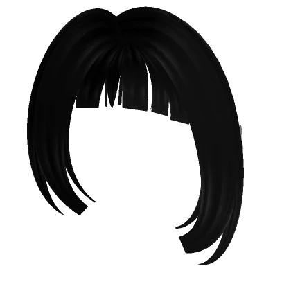 ɞ | (cat clip ver) kawaii black bangs 