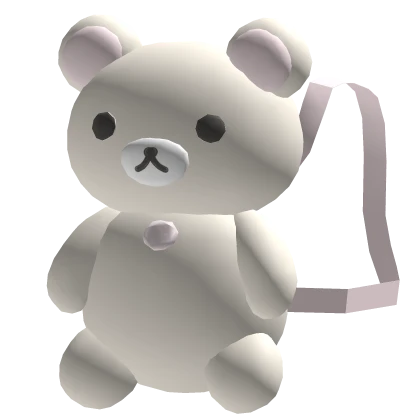 ꒰♡꒱ (3.0) kawaii cream bear backpack