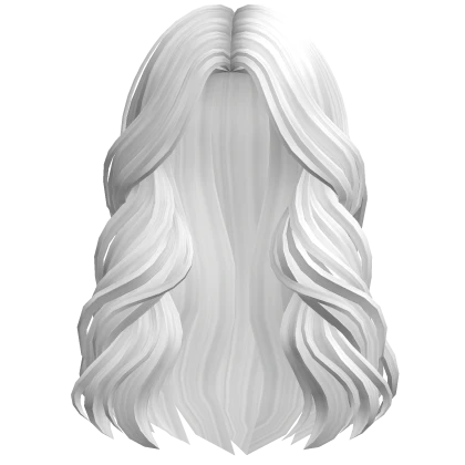 Soft Dreamy Flowy Hair (white)