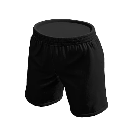 Basic Black Sports Shorts