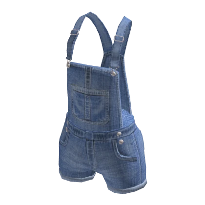 overall shorts denim