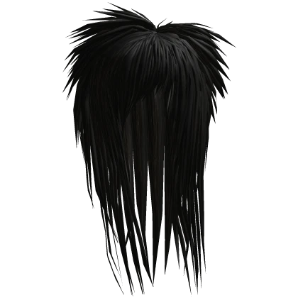 Messy Kannibal Scene Hair (Black)