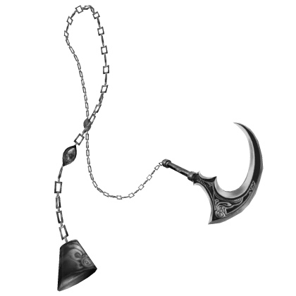 Silver Gaian Esoteric Chained Skein Blade