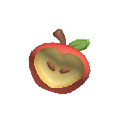 🍎 cute slanted apple igari kei heisei harajuku