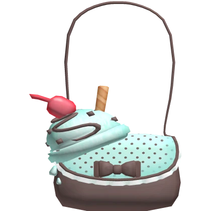 Cute Mint Chip Ice Cream Purse