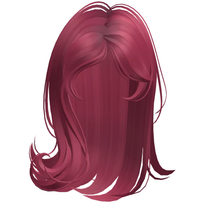 ♡ Igari Side Bangs Shoujo Hair (Hot Pink) 