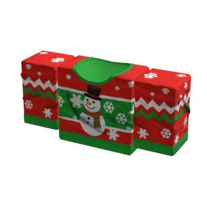 1.0 Christmas Snowman Sweater