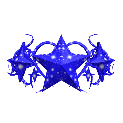 Blue Galaxy Star Cyber Sigil Crown