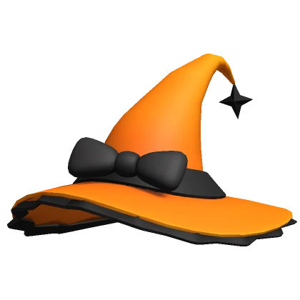 Orange Witch Hat