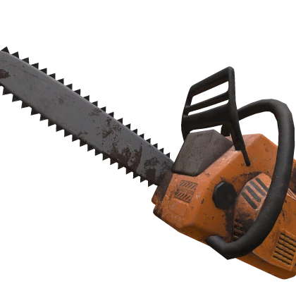 chainsaw but it's huge for absolutely no reason