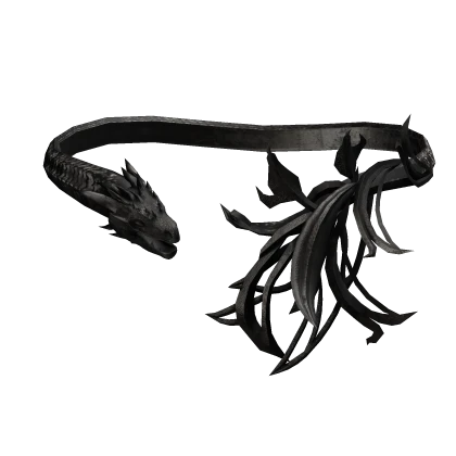 1.0 Dark Steel Dragon Necklace of the Queen