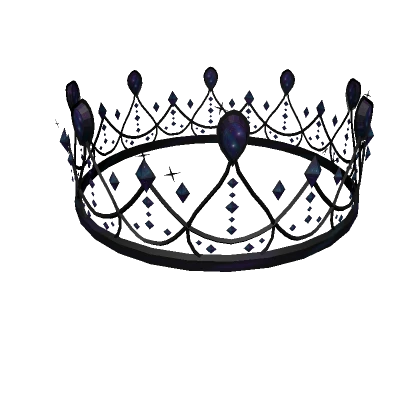 Enchanted Cosmos Dark Galaxy Crown