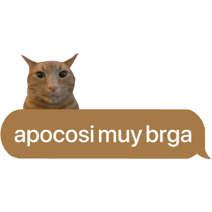 apoco si? funny spanish meme globo de texto cat