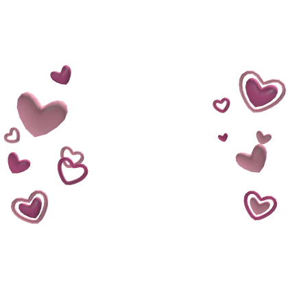 Valentines Pink Hearts Aura