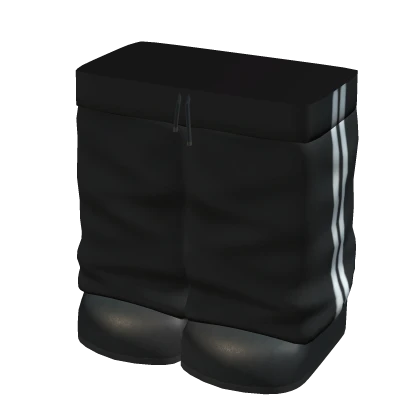 1.0 Striped Sweatpants w/ Black AF1 