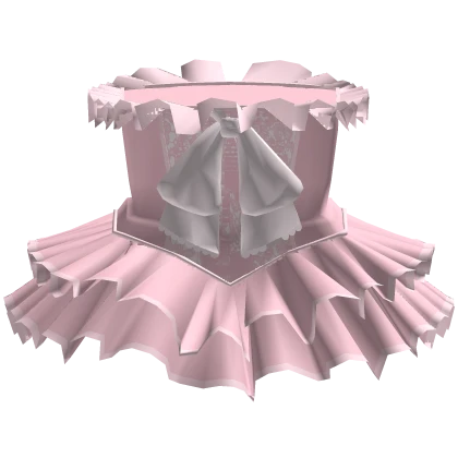 Pink Ruffled Victorian Dress