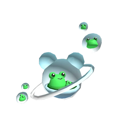 Planet Bubble Frog