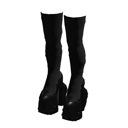 Alien Thigh High Boots (Void)