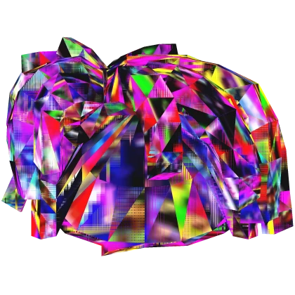 [ANIMATED] Glitch Colorful Bacon Hair