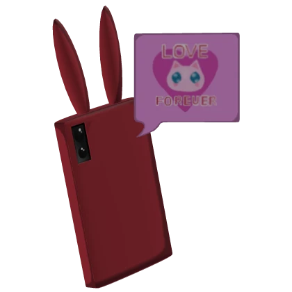 ♡ : nso ame-chan bunny phone (face)