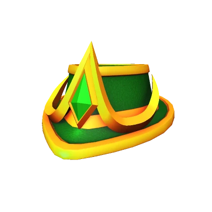 Gold & Emerald Fedora of Determination