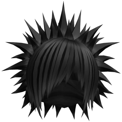 Rebel Spike Rockstar Hair in Black