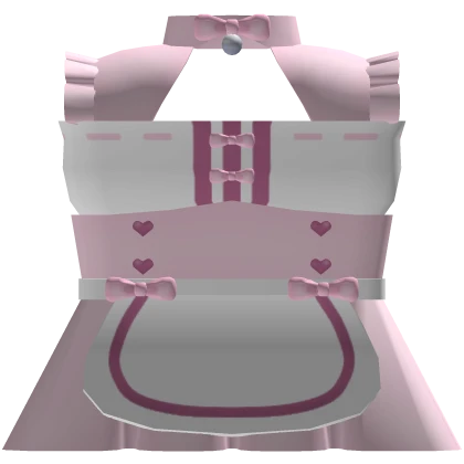 ♡ : kawaii neko maid dress pastel pink